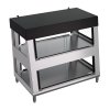 42-inch-wide 208-240-volt 3-pan humidity-controlled hot food display case