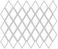 Baseline Dew 2×3 Diamond Mosaic Glossy