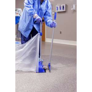 Contec, Floor Squeegee, Blue, 12", Dust Pan