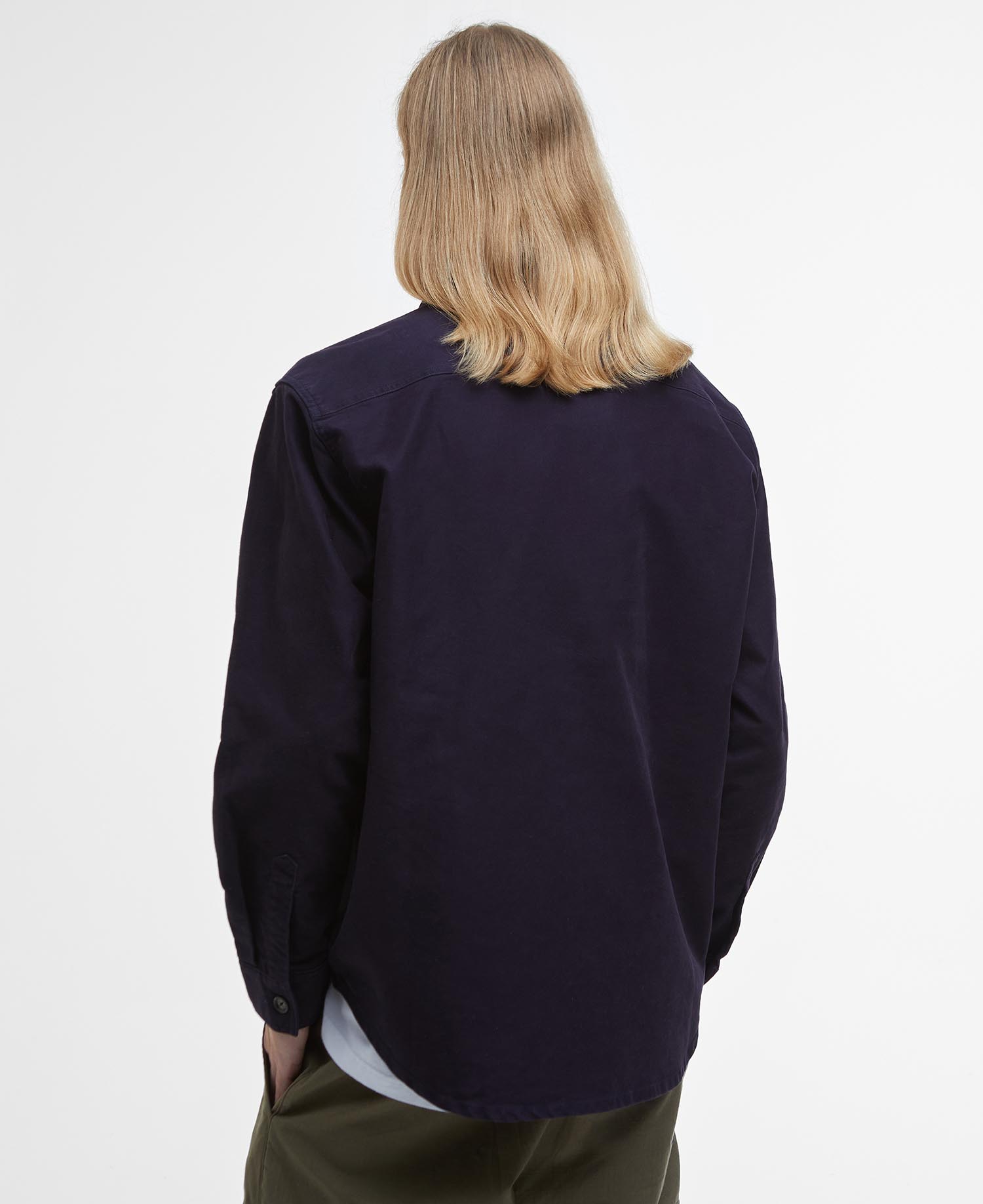 Overshirt in rasatello Jungle image number 2