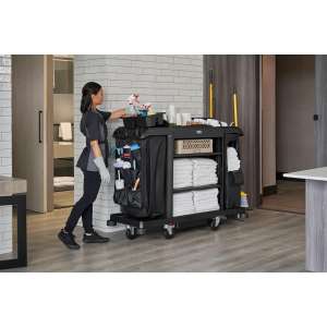 Rubbermaid Commercial, Cleaning Carry Caddy, Black