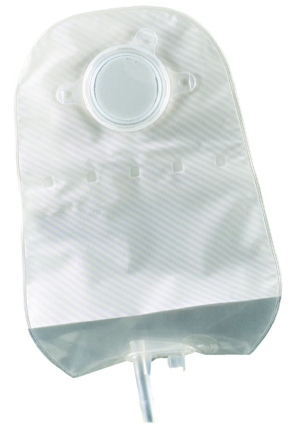 Sur-Fit Natura® Two-Piece Drainable Transparent Urostomy Pouch, 10 Inch Length, 1¾ Inch Flange