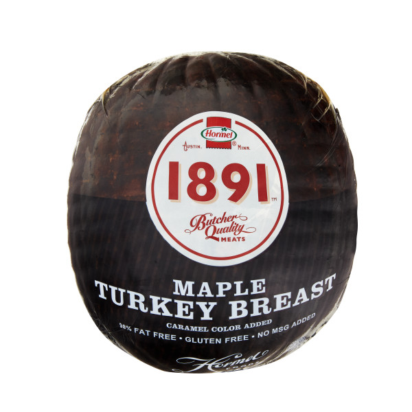 HORMEL 1891 Maple Honey Turkey 2pc . C1CB - Front Center Inner Pack (Hi Res)