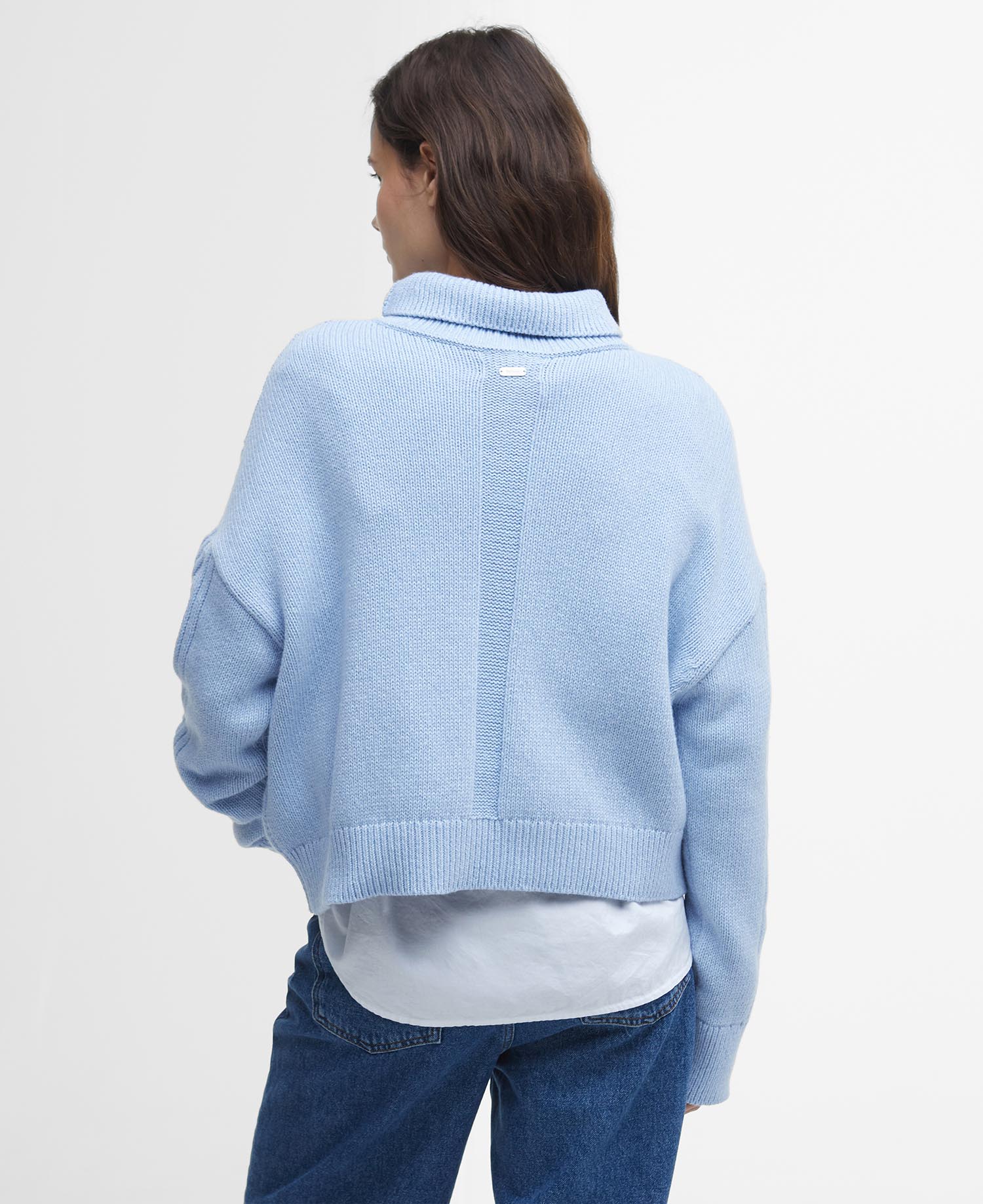 Beatrix Cable-Knit Rollneck Jumper image number 2