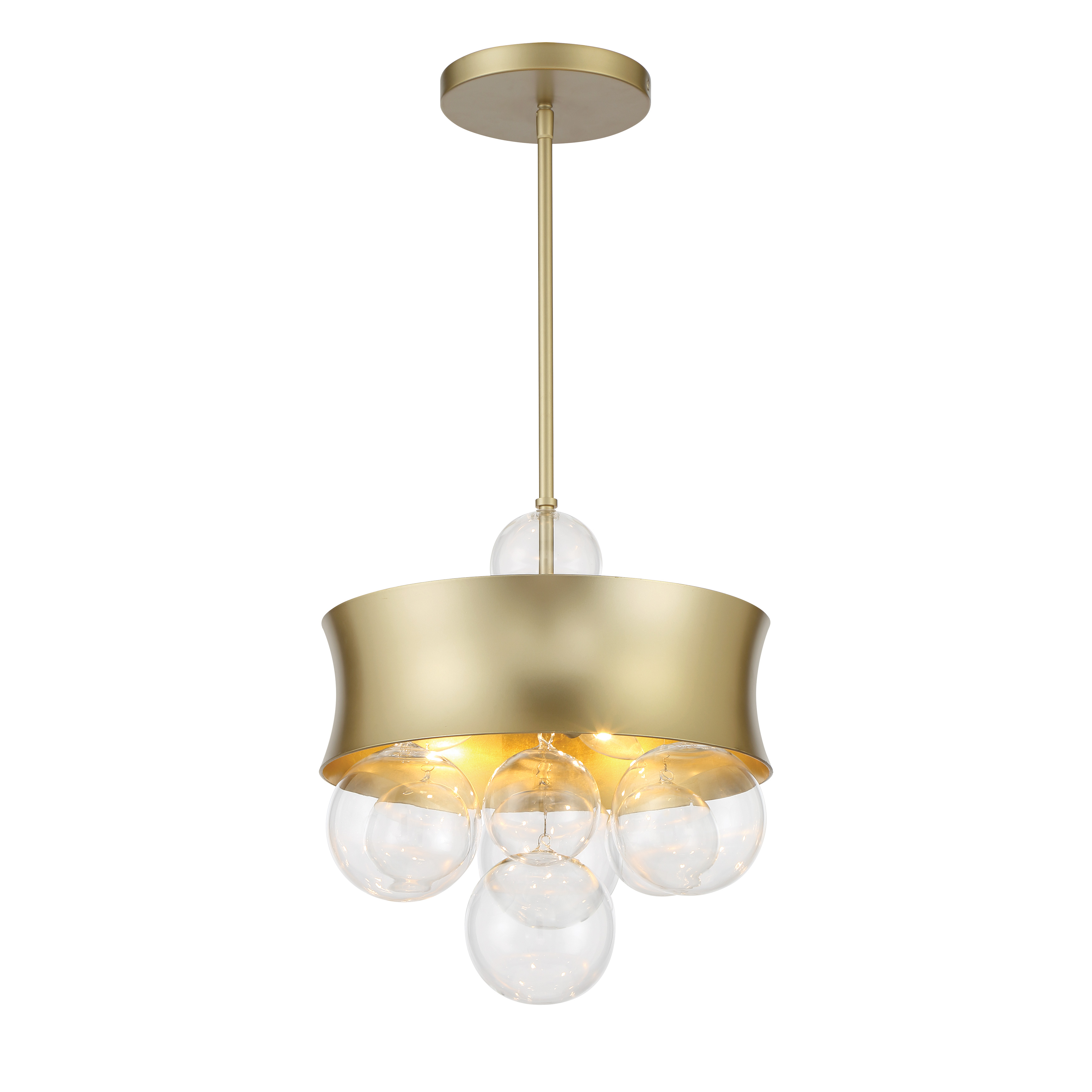 Verdi Square by Robin Baron - 3 Light Convertible Pendant