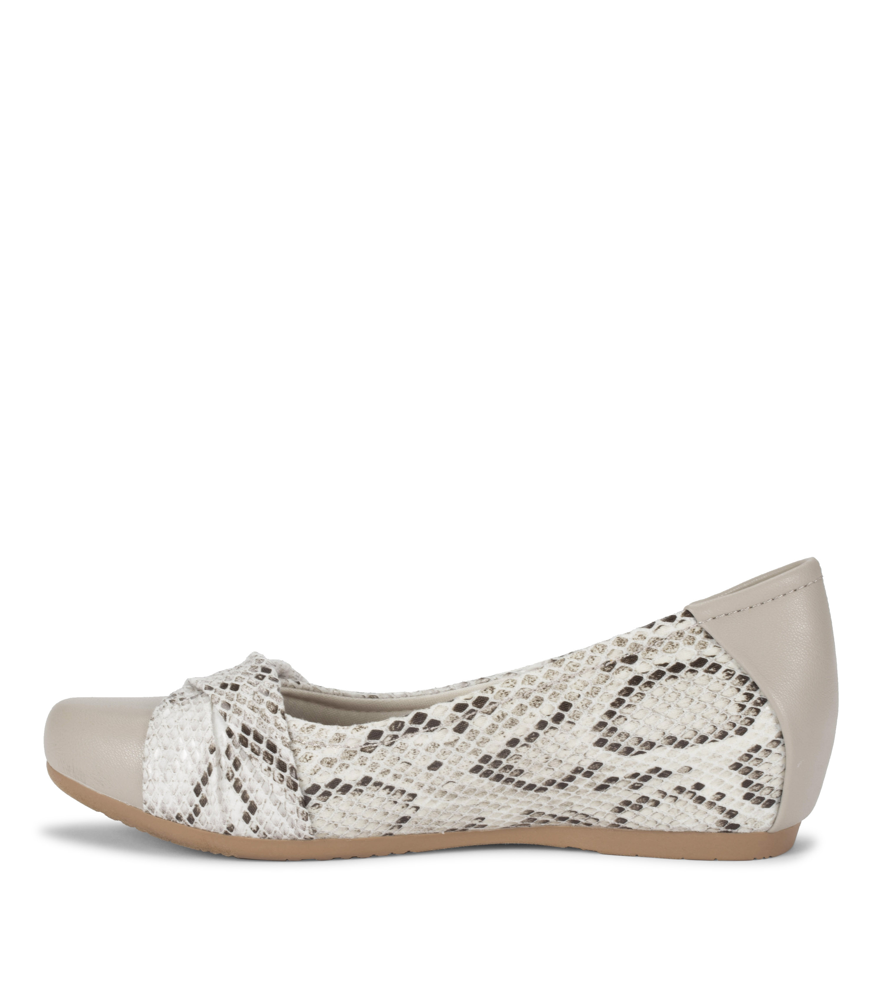 Baretraps MITSY Women's Casuals Cream Multi Snake Size 6 M (BT29036)