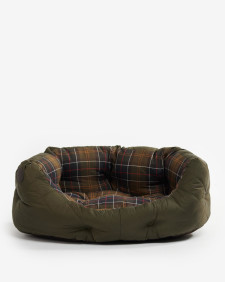 Quilted Dog Bed 24" Olive