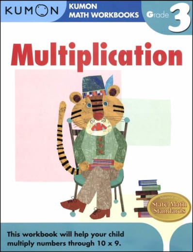 Kumon Multiplication Grade 3 Workbook