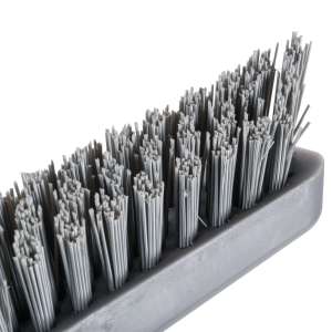 Unger, SmartColor, 8.6in, Swivel Corner Brush, Polypropylene Bristles, Gray