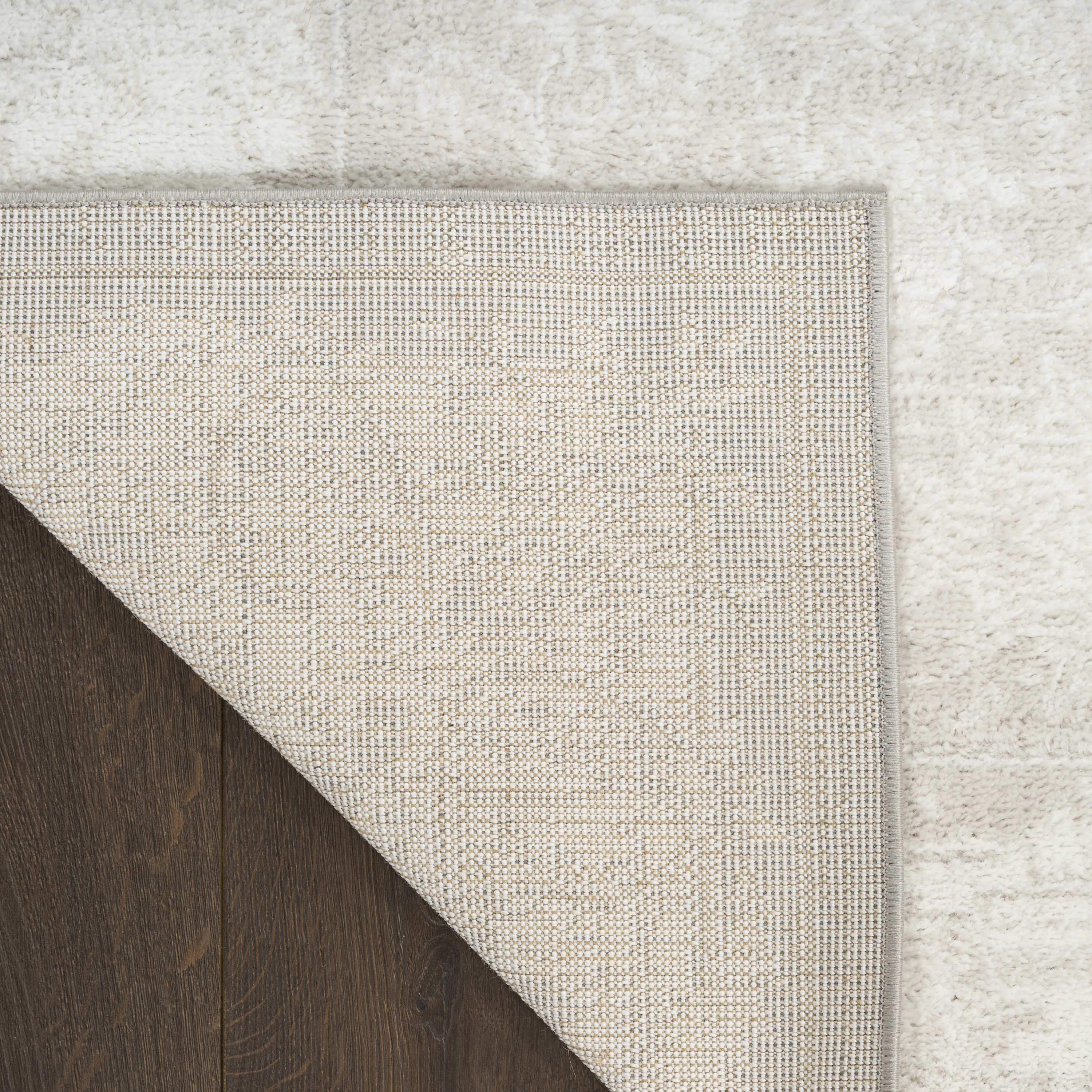 Nourison Dekor 4' x 6' Light Grey Vintage Indoor Rug