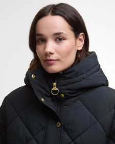 Pufferjacke Kailyn Black/Classic Tartan