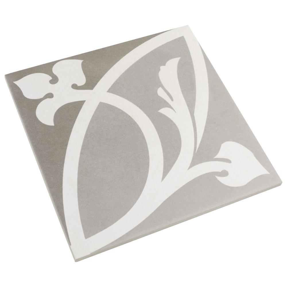 Caprice Liberty Taupe 7-7/8 in. x 7-7/8 in. Porcelain Floor and Wall Tile