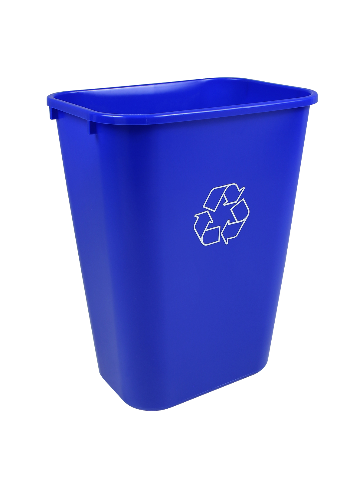 RECYCLING & WASTE BASKET (8 Pack) – Single – Kit – 41 Q – Mobius Loop – Blue