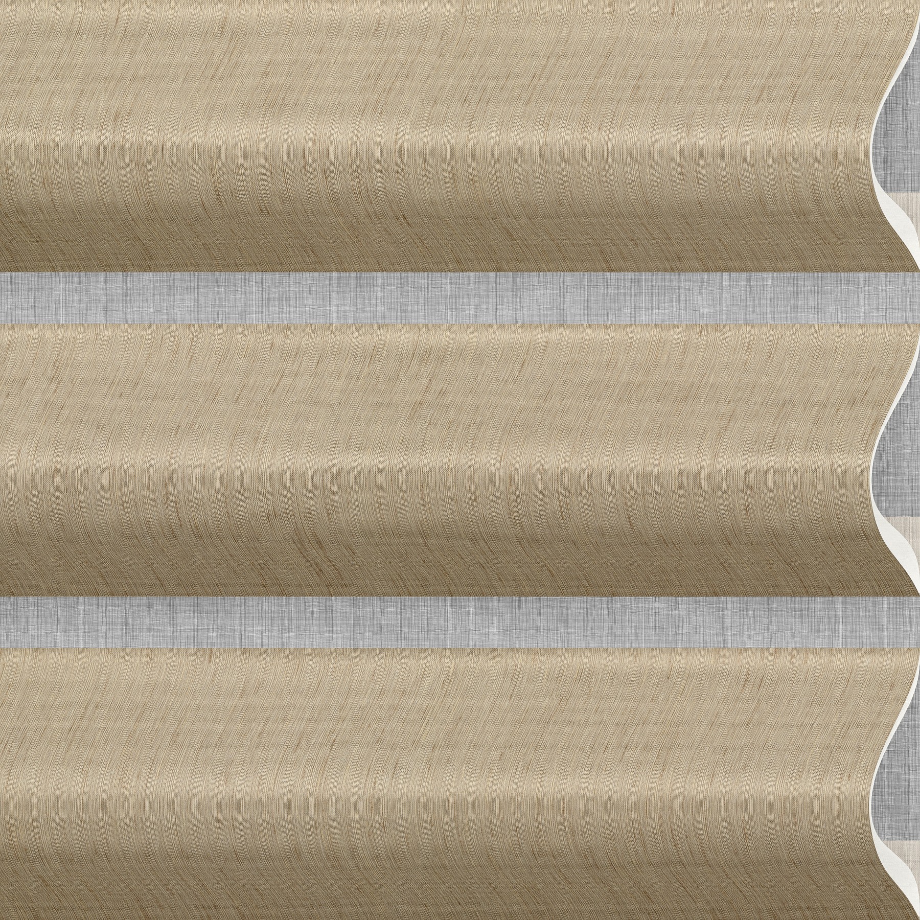 Pewter PR92-336 Pirouette® Blinds