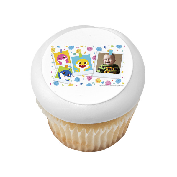 Baby Shark Finning PhotoCake® Edible Image® Frame