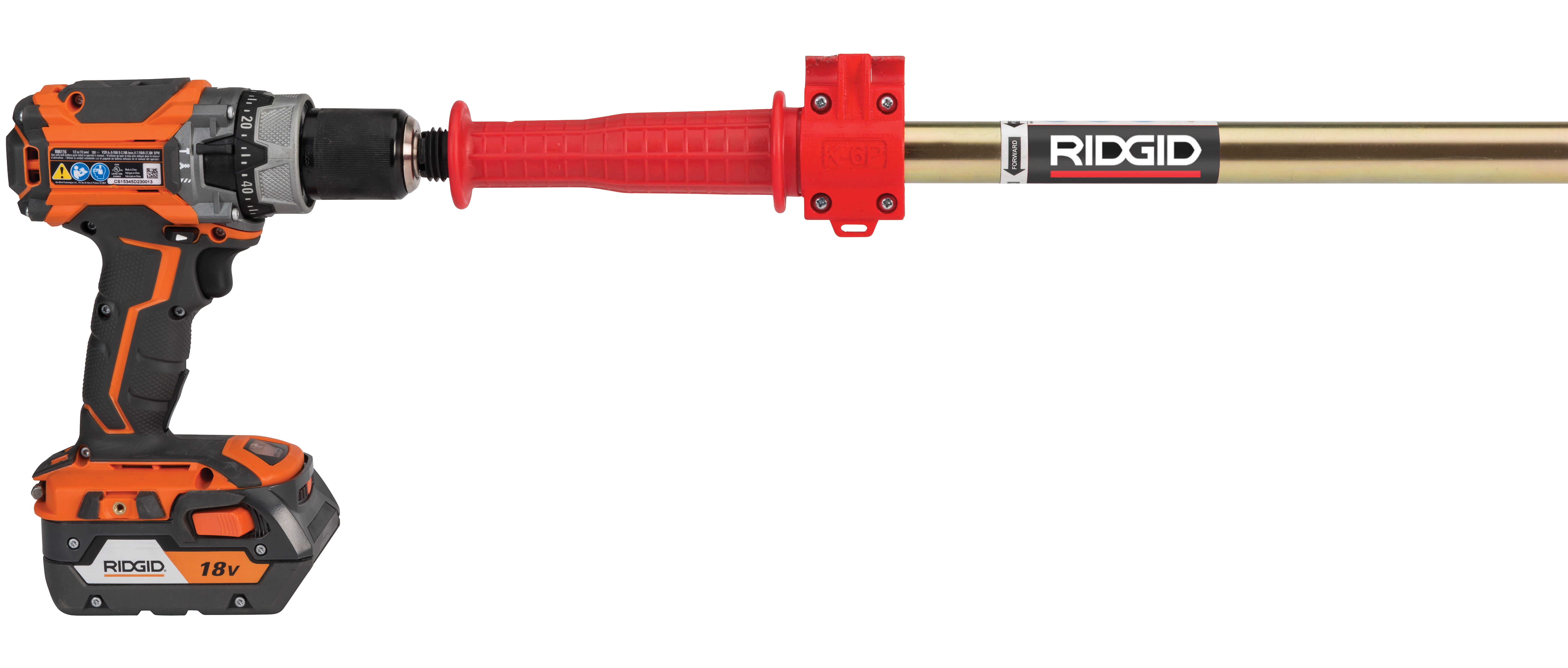 K-6 | 6' Toilet Auger with Drop Head - Image 6