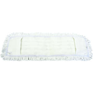 CRPWAVEPOCKETW18, I-Team, Premium Looped Microfiber Pocket Mop, 18"W, White