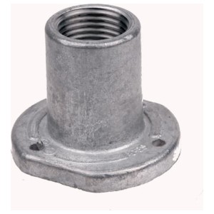 Red•Dot® Slab Insert, Die Cast Aluminum, Straight, Rigid/IMC Conduit, 1 in.