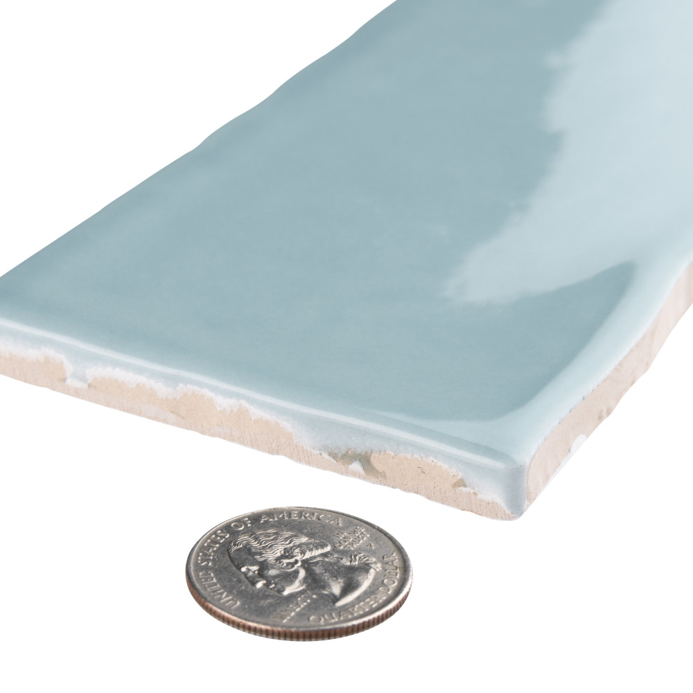 Castillo Sky 3 in. x 12 in. Ceramic Wall Tile