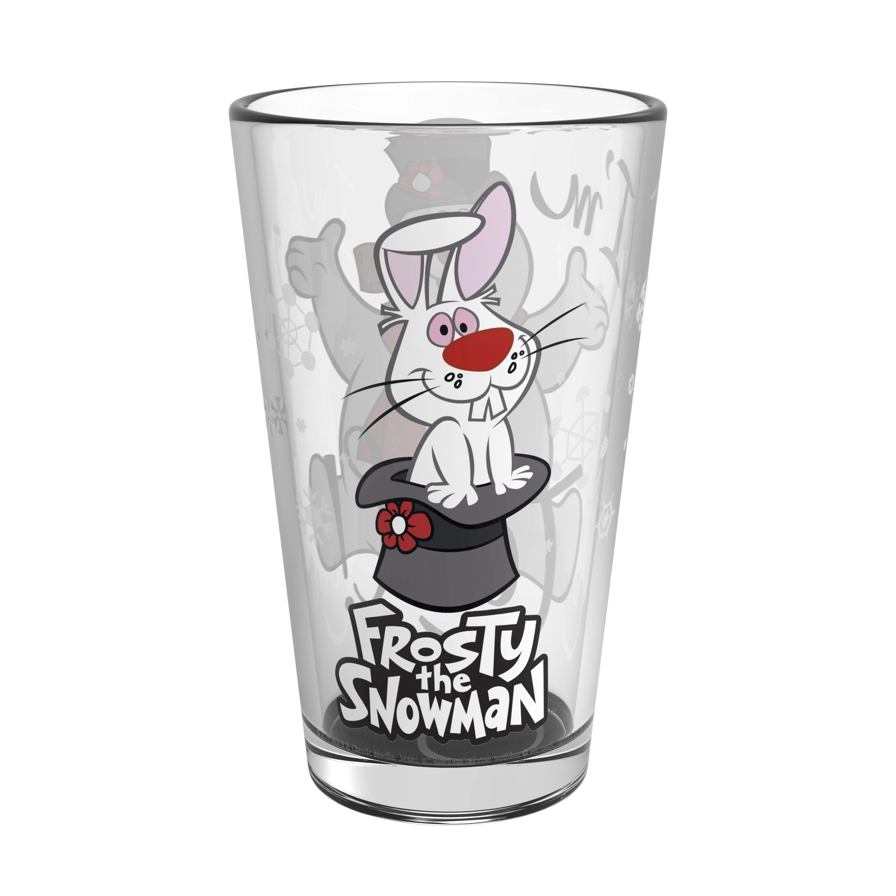Christmas Collectibles 16 ounce Pint Glasses, Frosty the Snowman, 2-piece set slideshow image 8 Christmas Collectibles 16 ounce Pint Glasses, Frosty the Snowman, 2-piece set slideshow image 8