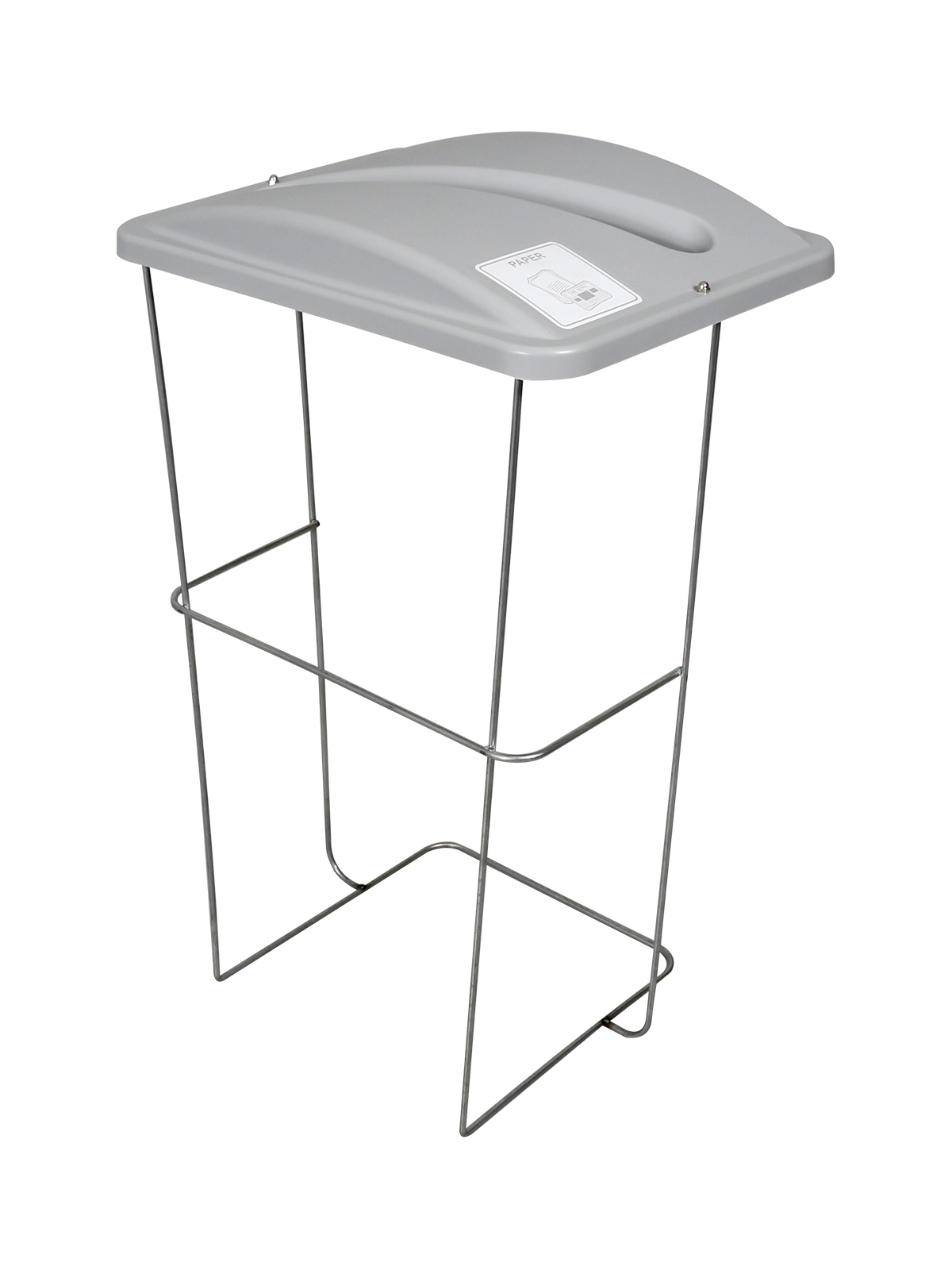 Busch Systems Wire Event Container with grey paper slot lid