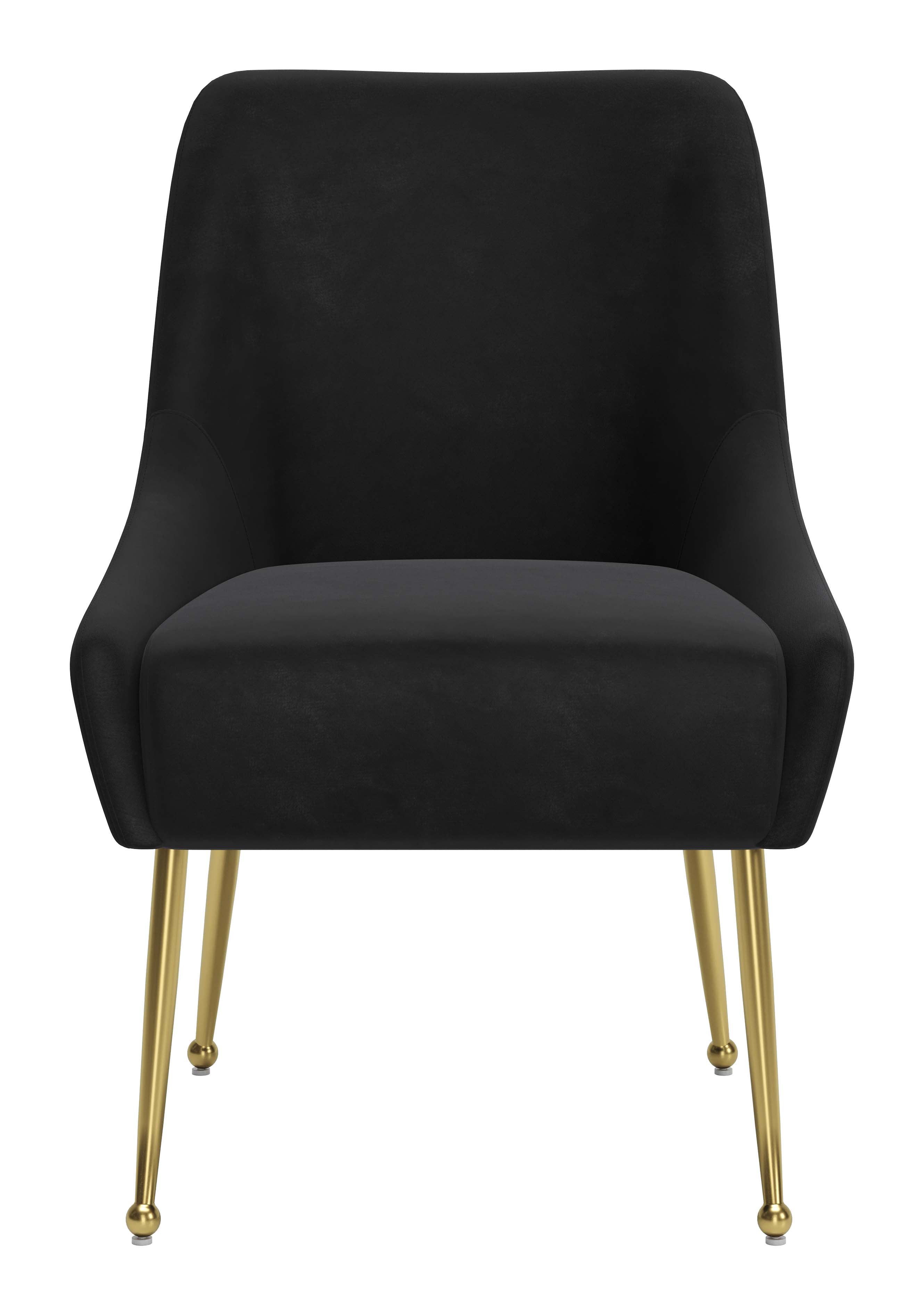 Maxine Dining Chair Black & Gold product image