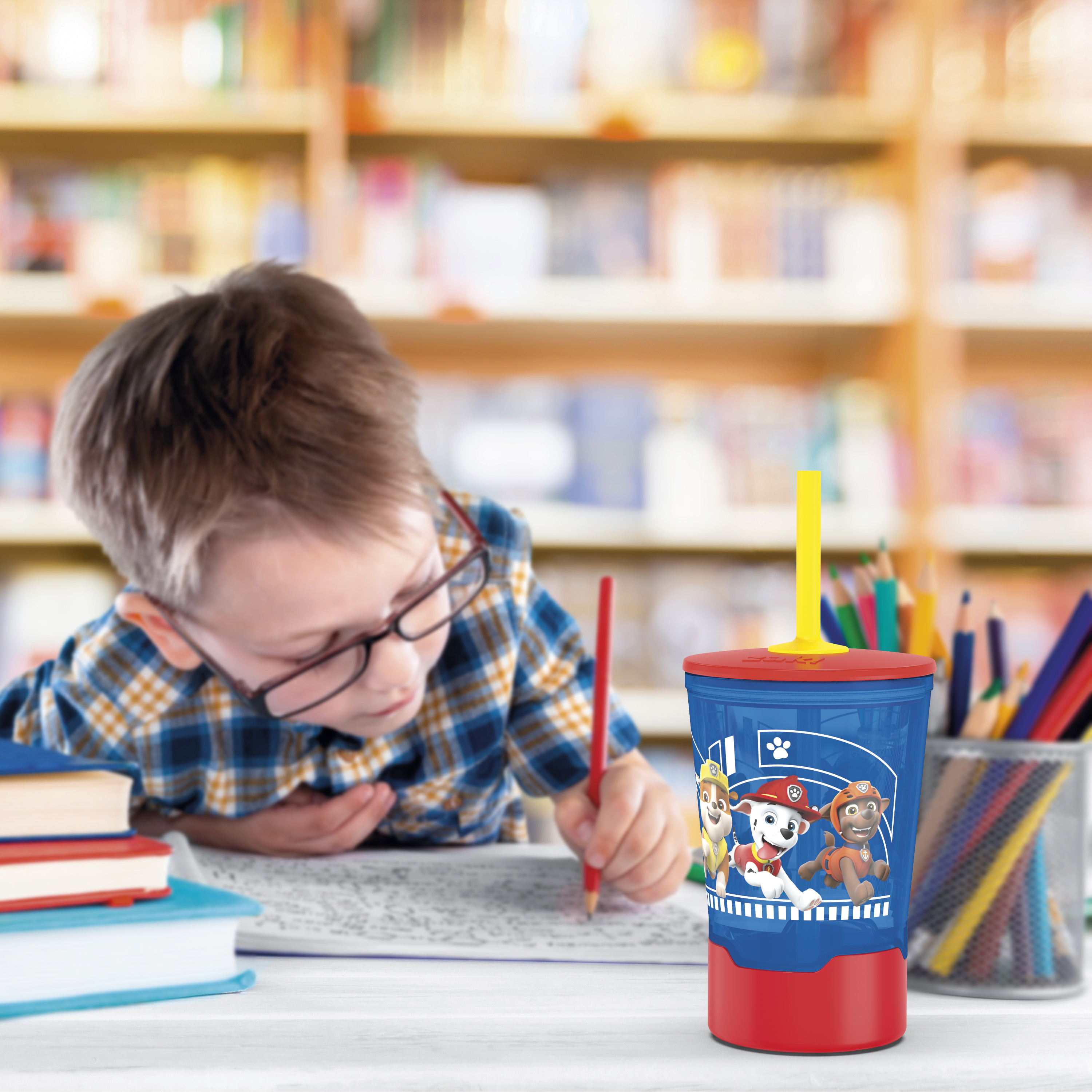 Paw Patrol 16 ounce Mighty Mug Tumbler with Straw, Chase, Marshall & Friends slideshow image 10 Paw Patrol 16 ounce Mighty Mug Tumbler with Straw, Chase, Marshall & Friends slideshow image 10
