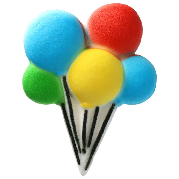 Balloon Cluster Assortment - Red 3 Free Dec-Ons® Decorations