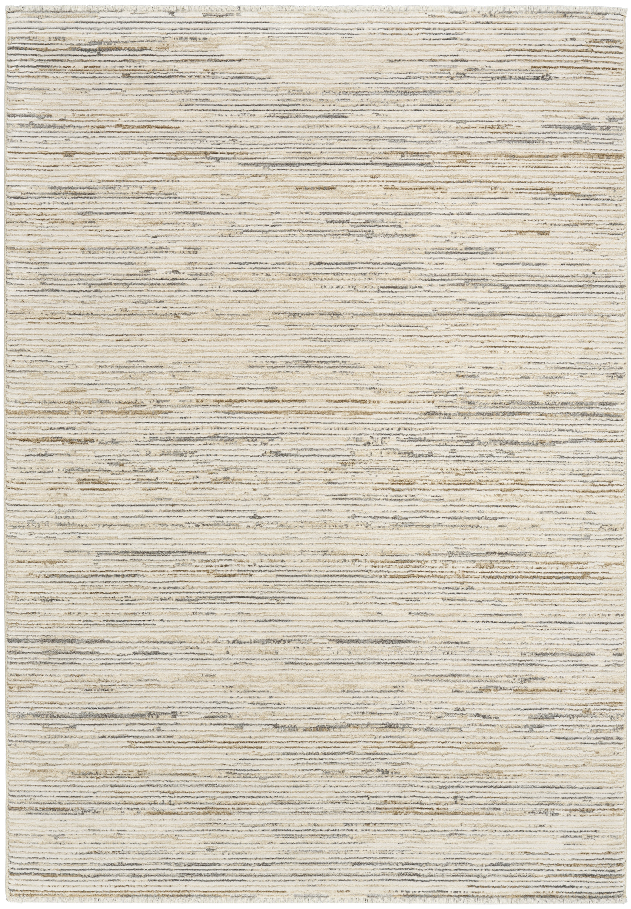 Calvin Klein CK078 Summit 5'3" x 7'9" Ivory Multicolor Modern Indoor Rug