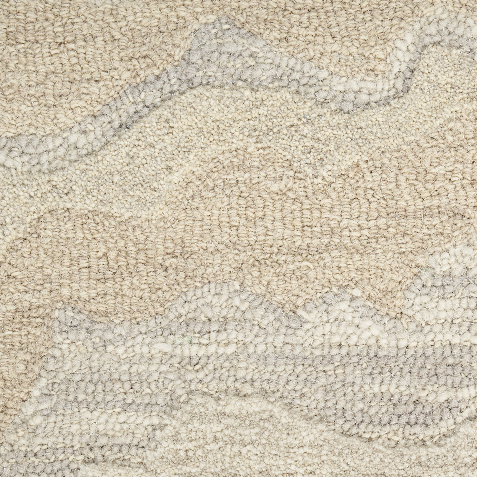 Nourison Graceful 3'9" x 5'9" Beige Modern Indoor Rug