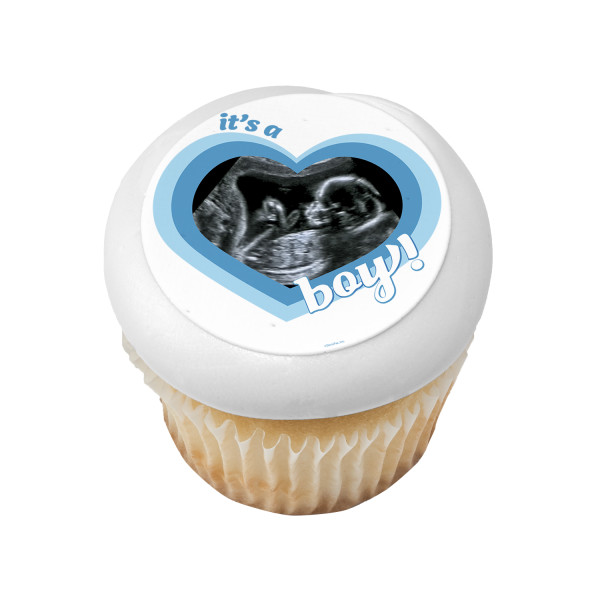 It's A Boy! PhotoCake® Edible Image® Frame