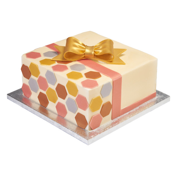 Rose Gold Shimmer Assortment Fondant DecoShapes®