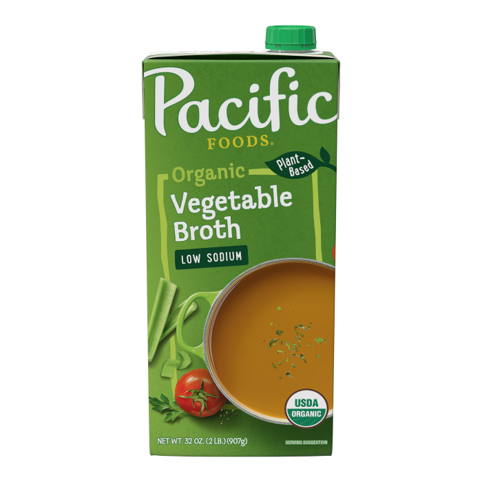 Organic Low Sodium Vegetable Broth
