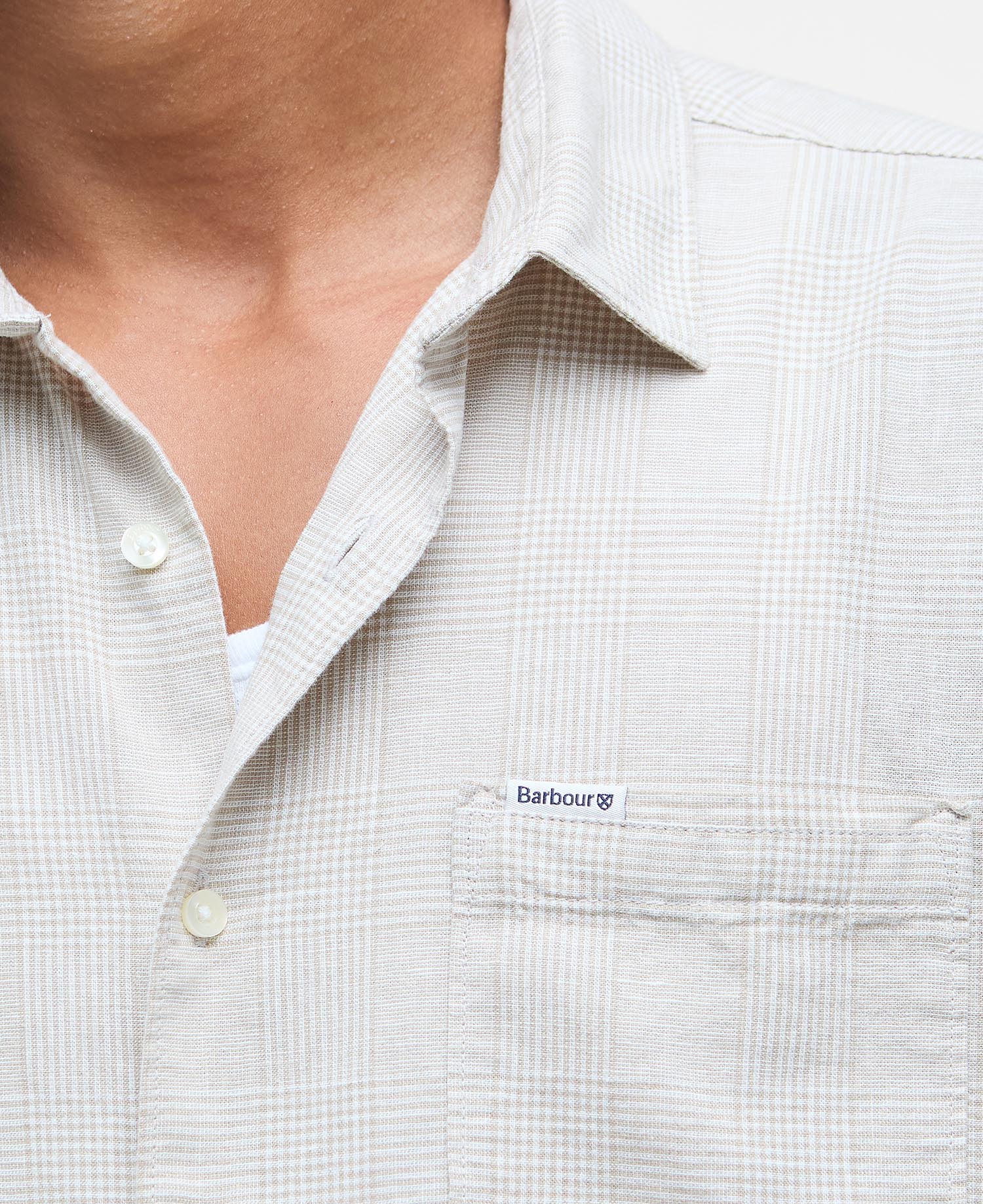 Hartland Linen-Blend Short-Sleeved Shirt image number 4