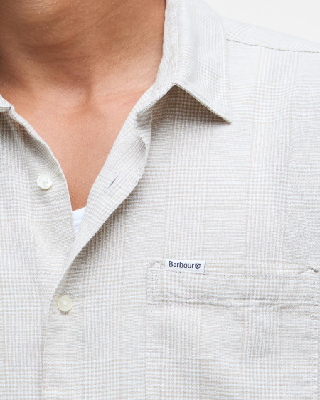 Hartland Linen-Blend Short-Sleeved Shirt