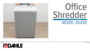 <big><strong>Dahle 40430 </strong></big> <BR> Shredder