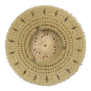 MSH770616, Malish, 16" Scrubbing Brush, Tampico, White