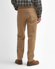 Washed Stretch Regular Trousers Stone