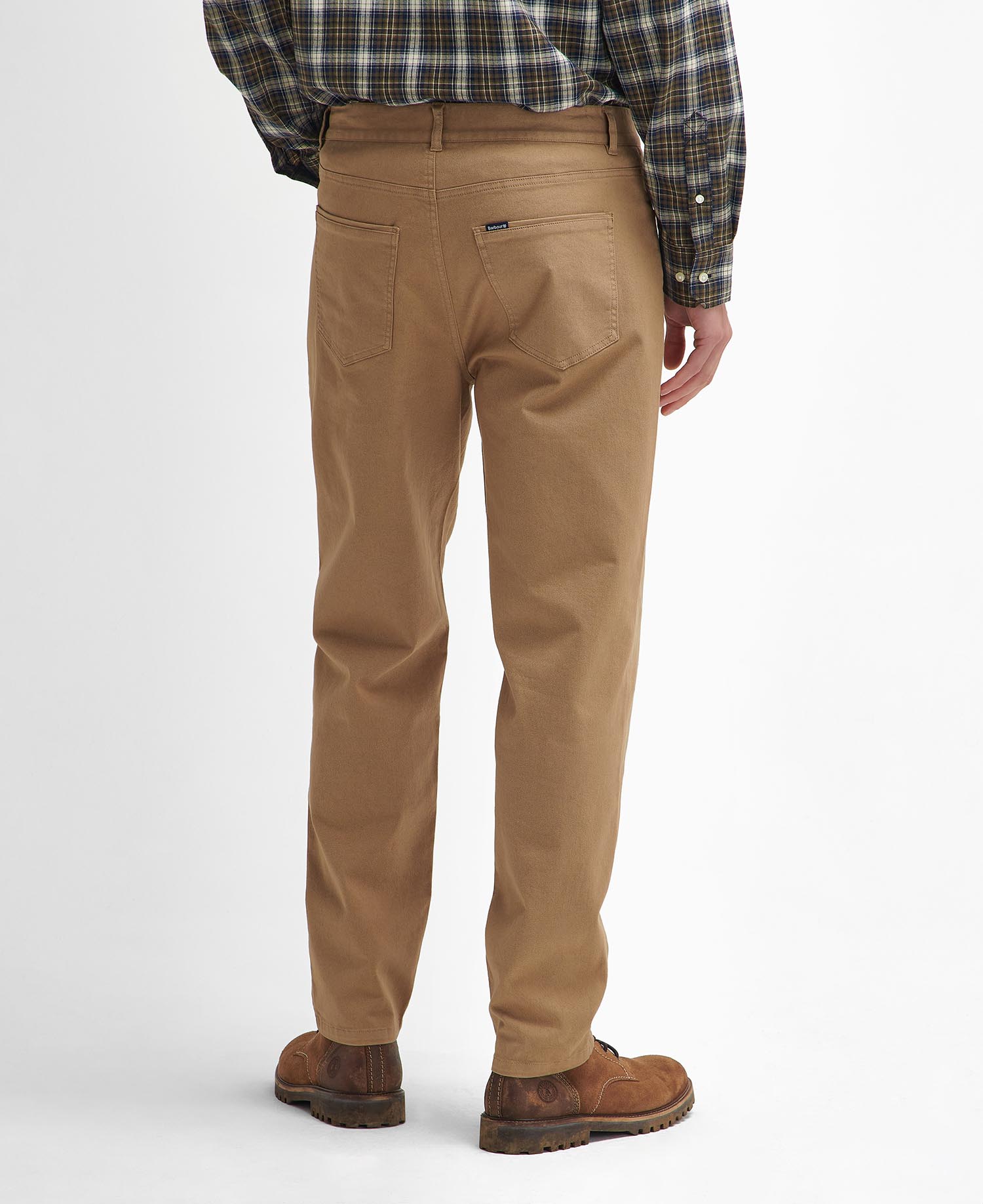 Washed Stretch Regular Trousers image number 2