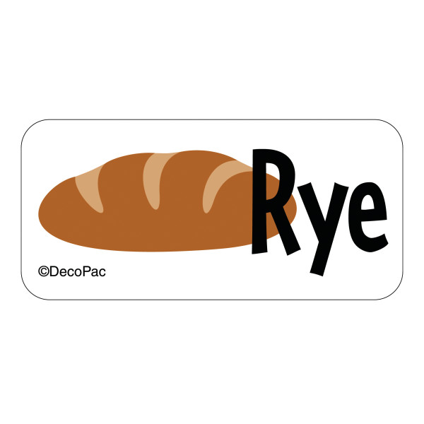 Rye Label PhotoCake® Edible Image® Merchandising Label