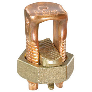 Pan-Lug™ SBC4S-C Mech Con-Split Bolt, 4, Copper, PK100