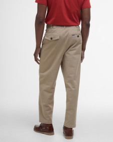 Washed Stretch Relaxed Trousers Washed Stone