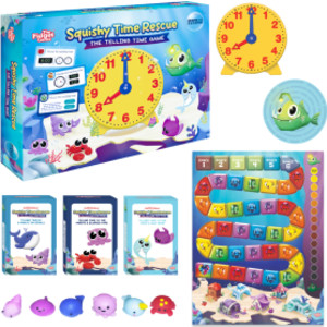 Squishy Time Rescue, The Telling Time Game