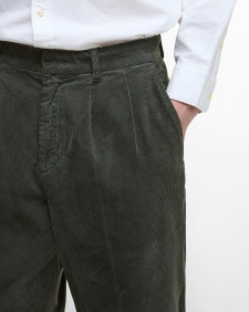 Cordhose Ted Relaxed Sage