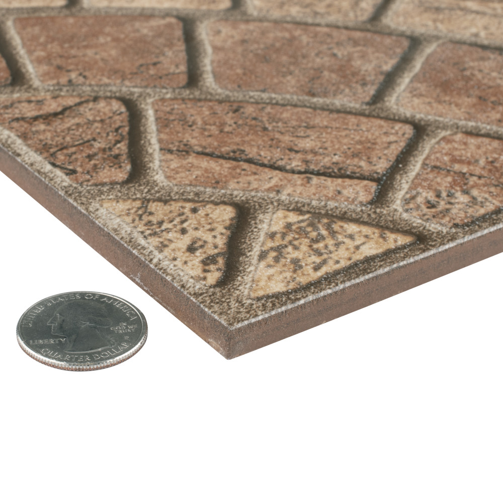 Dakar 17-3/4 in. x 17-3/4 in. Ceramic Floor and Wall Tile