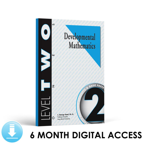 Developmental Math: Level 2 Student Workbook | Addition: Concepts and Basic Facts (6 Month Access)