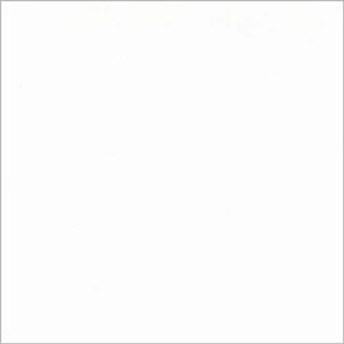 White square panel with a thin gray border â€” sitting blank and featureless â€” in an evenly lit, neutral setting resembling a framed blank canvas or page.