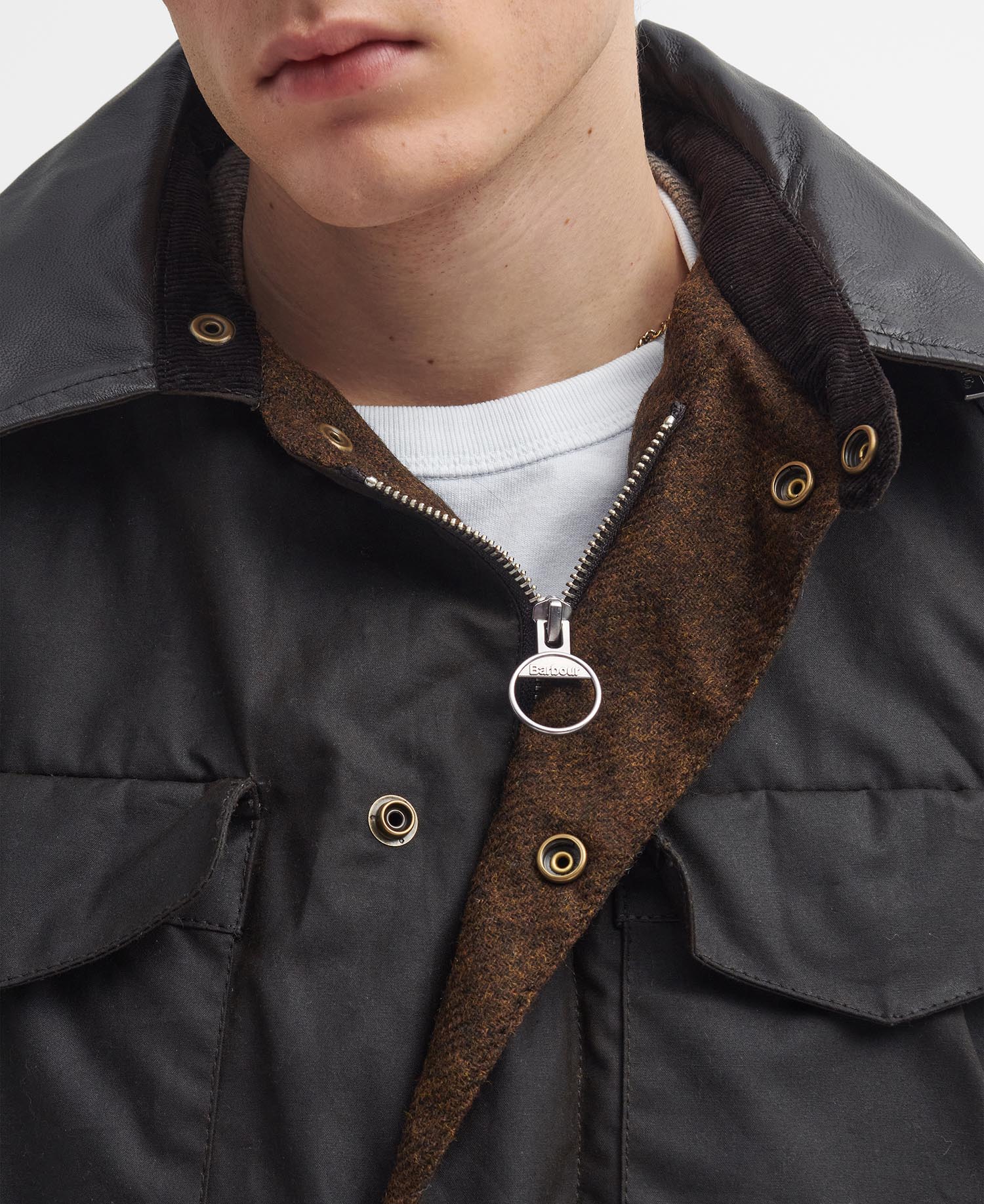 Barbour x TO KI TO Horse Riding Waxed Jacket image number 7