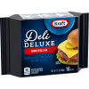 Kraft Deli Deluxe American Cheese Slices 12 oz Package