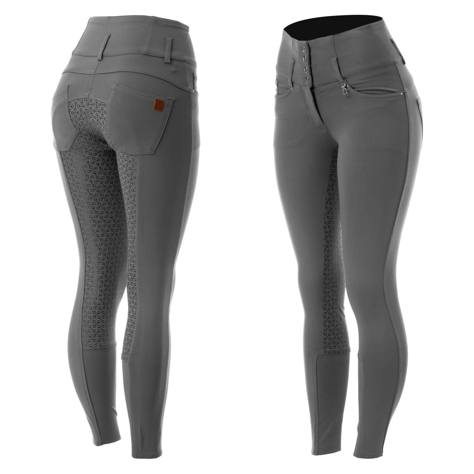 Horze Tara Womens High Waist Silicone Full Seat Breeches